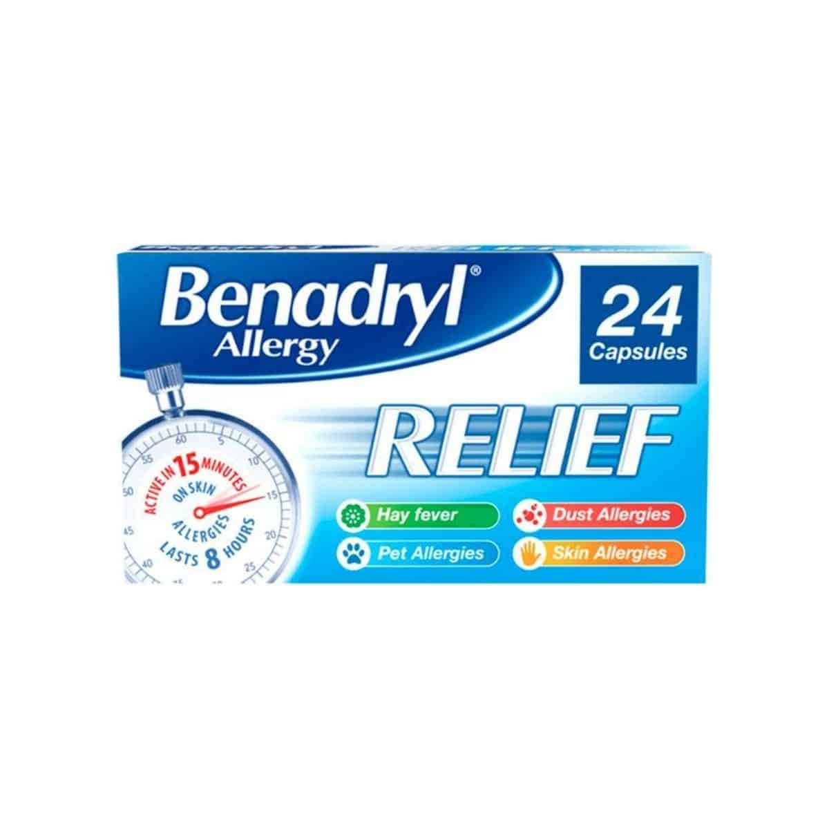 Benadryl Allergy Relief Capsules