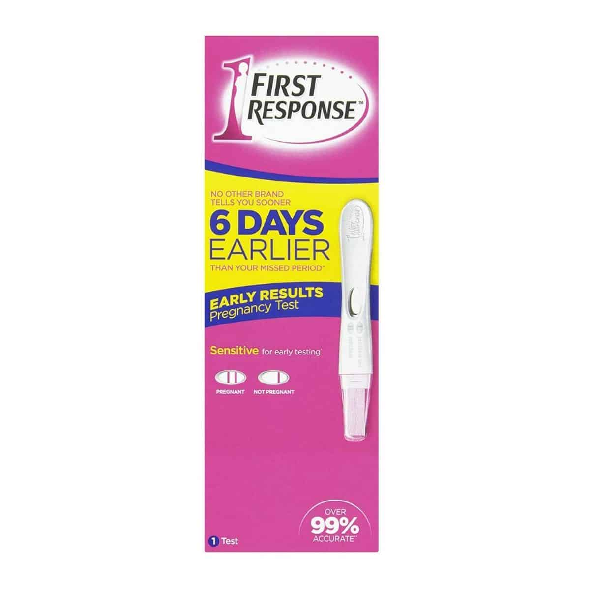 First Response Early Result Pregnancy Test Pharma Aesthetics