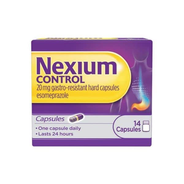 Nexium Control 20mg Capsules