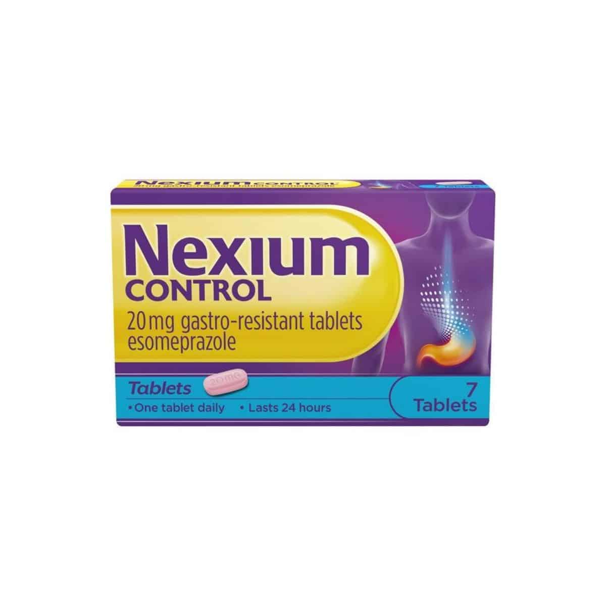 Nexium Control Tablets x 7