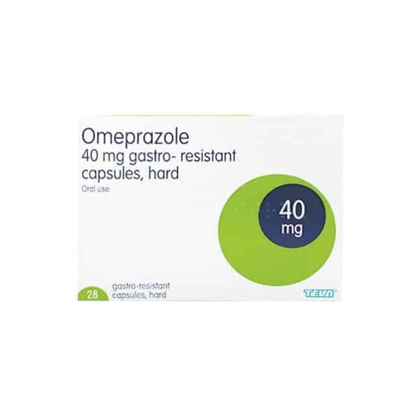Omeprazole 40mg X 28 Capsules