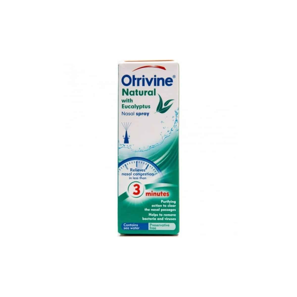 Otrivine Natural with Eucalyptus Nasal Spray 20ml