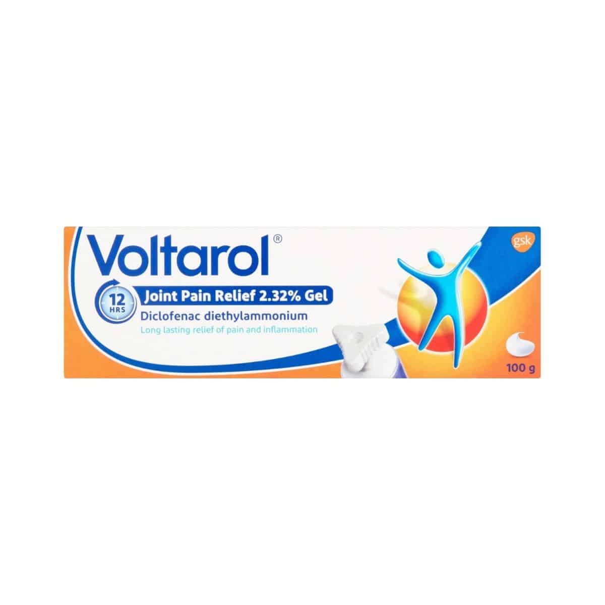 Voltarol 12 Hour Joint Pain Relief 2.32% Gel - Pharma Aesthetics