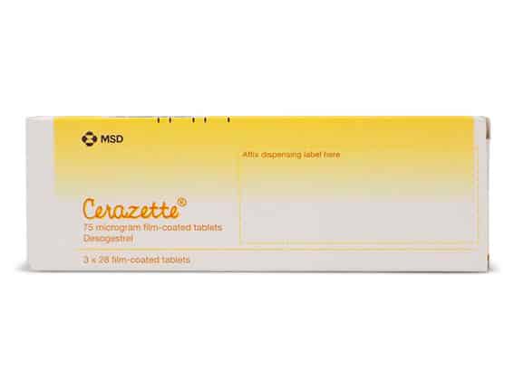Cerazette - calendar pack
