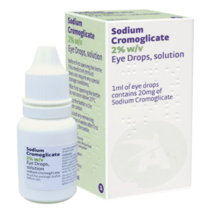 Sodium cromoglicate eye drops