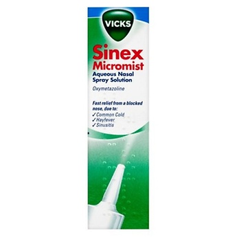 VICKS SINEX NASAL PUMP SPRAY-MICROMIST