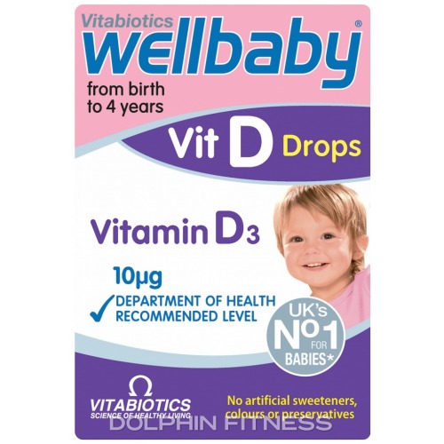 WELLBABY VITAMID D-DROPS