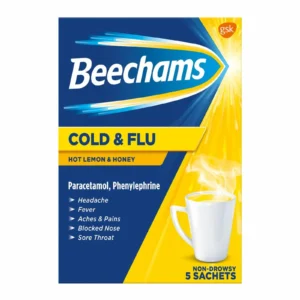 Beechams Cold Flu (Lemon and Honey) Sachet-5s
