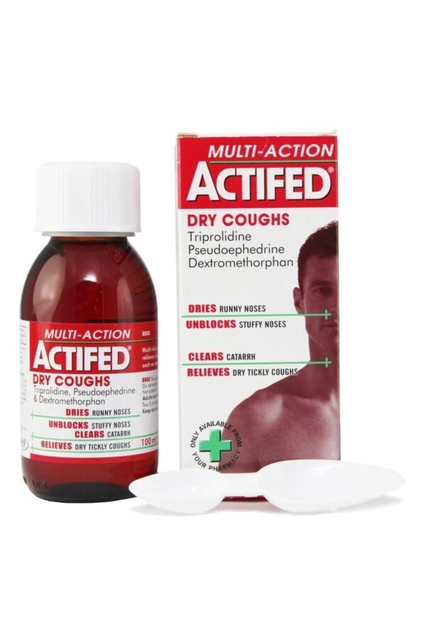 Actifed Dry Cough Syrup (100ml)