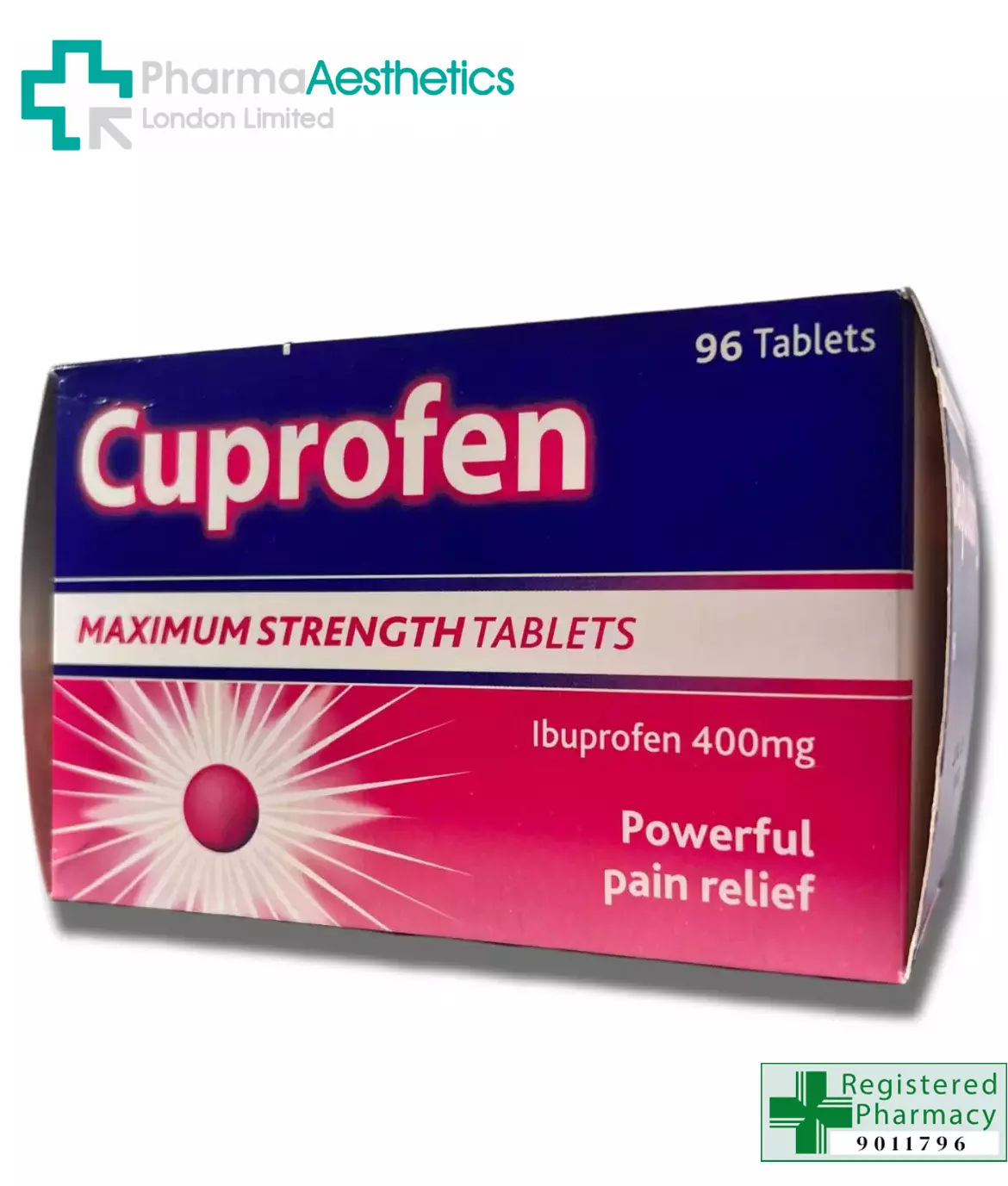 Cuprofen Maximum Strength 400mg Tablets 96 - (MAX 1 PER ORDER)