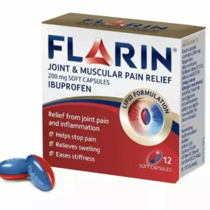 Flarin Joint & Muscular Pain Relief (12 Soft Capsules)