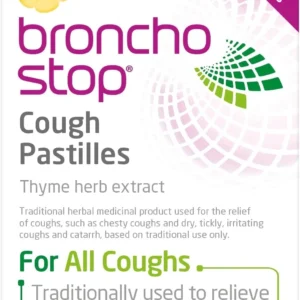Bronchostop Cough Pastilles - Cough Relief - Pack of 40