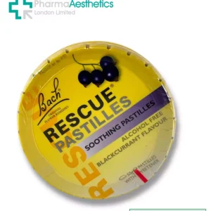 Bach Rescue Pastilles 50g A Herbal Remedy To Ease Anxiety & Stress-Black Currant