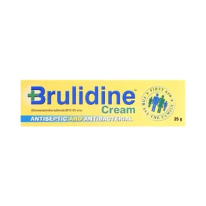 Brulidine Antiseptic and Antibacterial Cream 0.15% - 25g