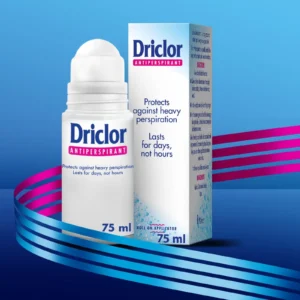Driclor Antiperspirant Roll On 75ml | Hyperhidrosis