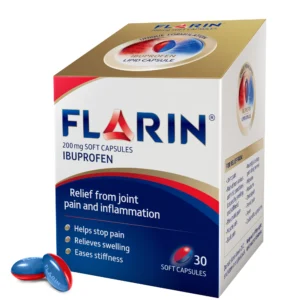 Flarin 200mg Joint Pain Inflammation Relief Soft Capsules - 30