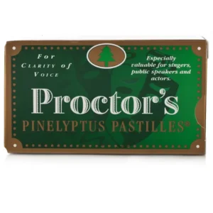 Proctors Pinelyptus Pastilles For Clarity Of Voice 40g