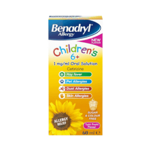 Benadryl Allergy Children's 6+ 1mg/ml Oral Solution