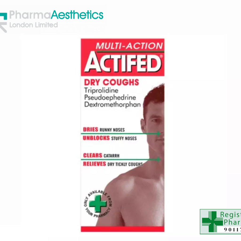 Actifed Dry Cough Syrup 100ml