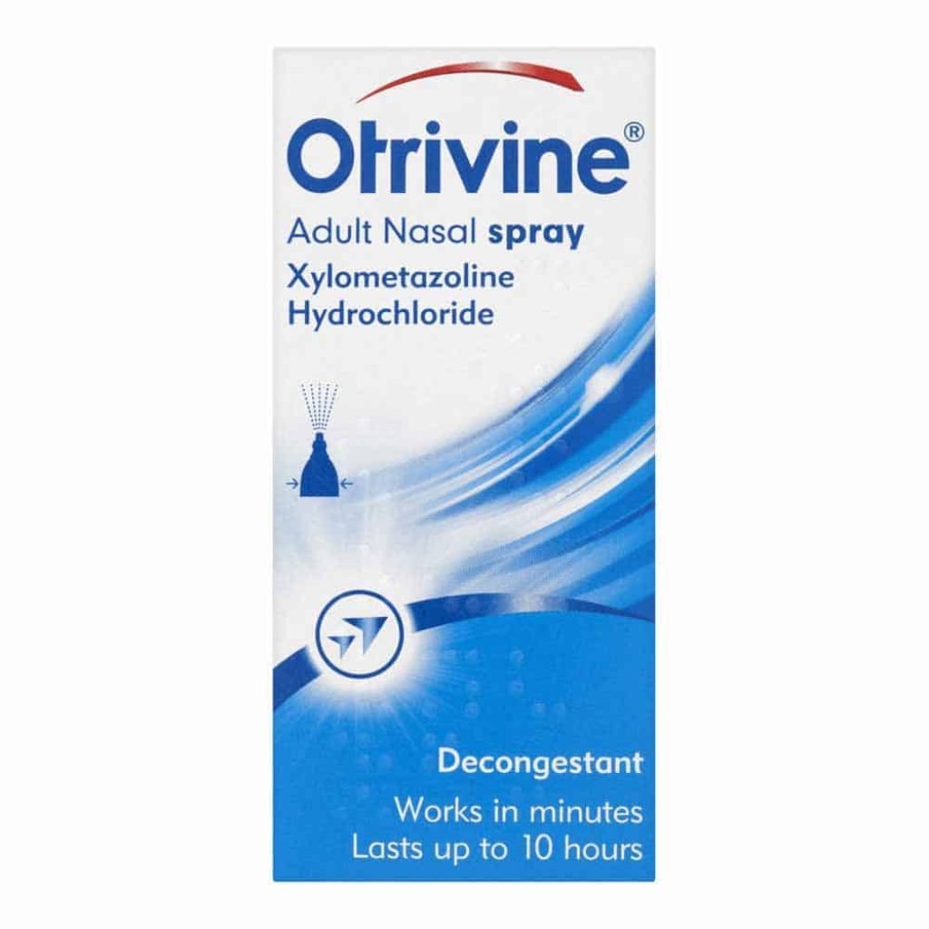 Otrivine Adult Nasal Drops 10ml