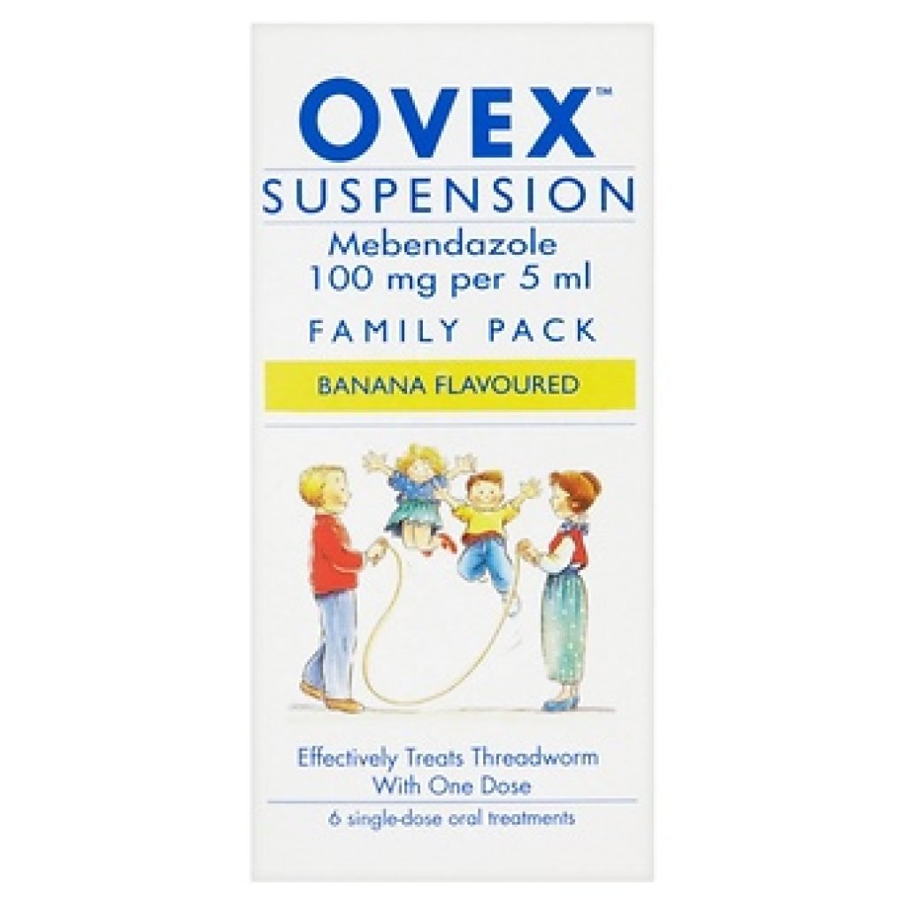 Ovex mebendazole family pack SUSP.
