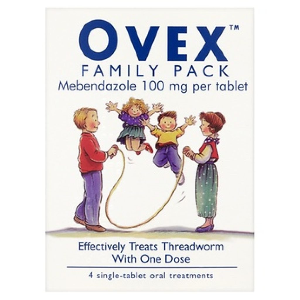 Ovex mebendazole family pack