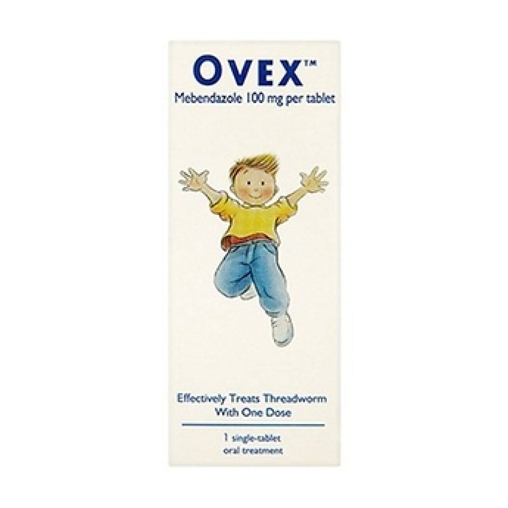 Ovex mebendazole tabs