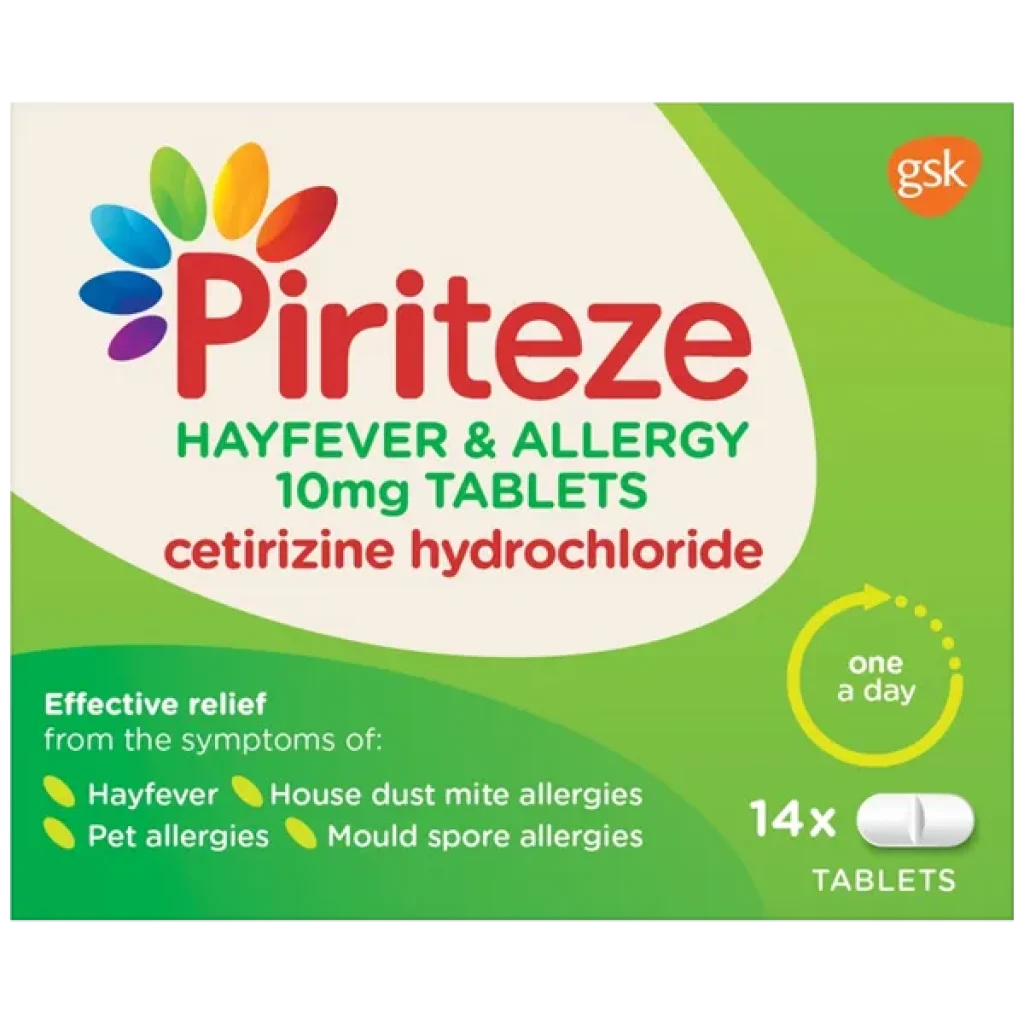 Piriteze Allergy One A Day Tab-14s