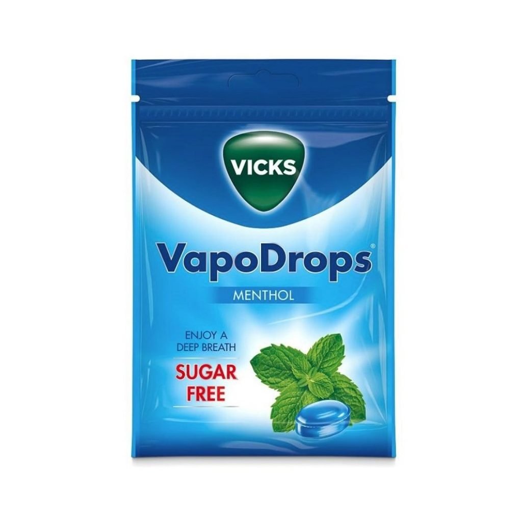 VICKS VAPODROPS MENTHOL-72G