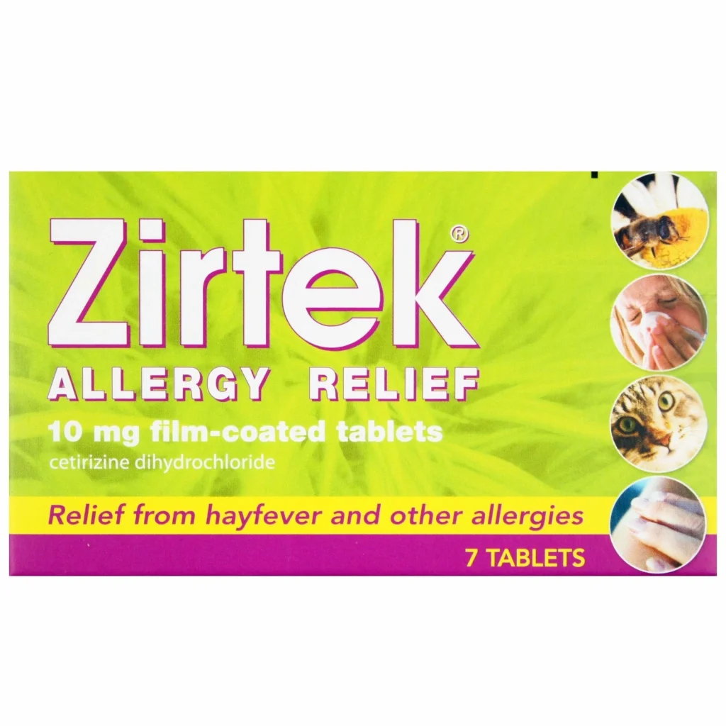 Zirtek Allergy Relief Tablets4