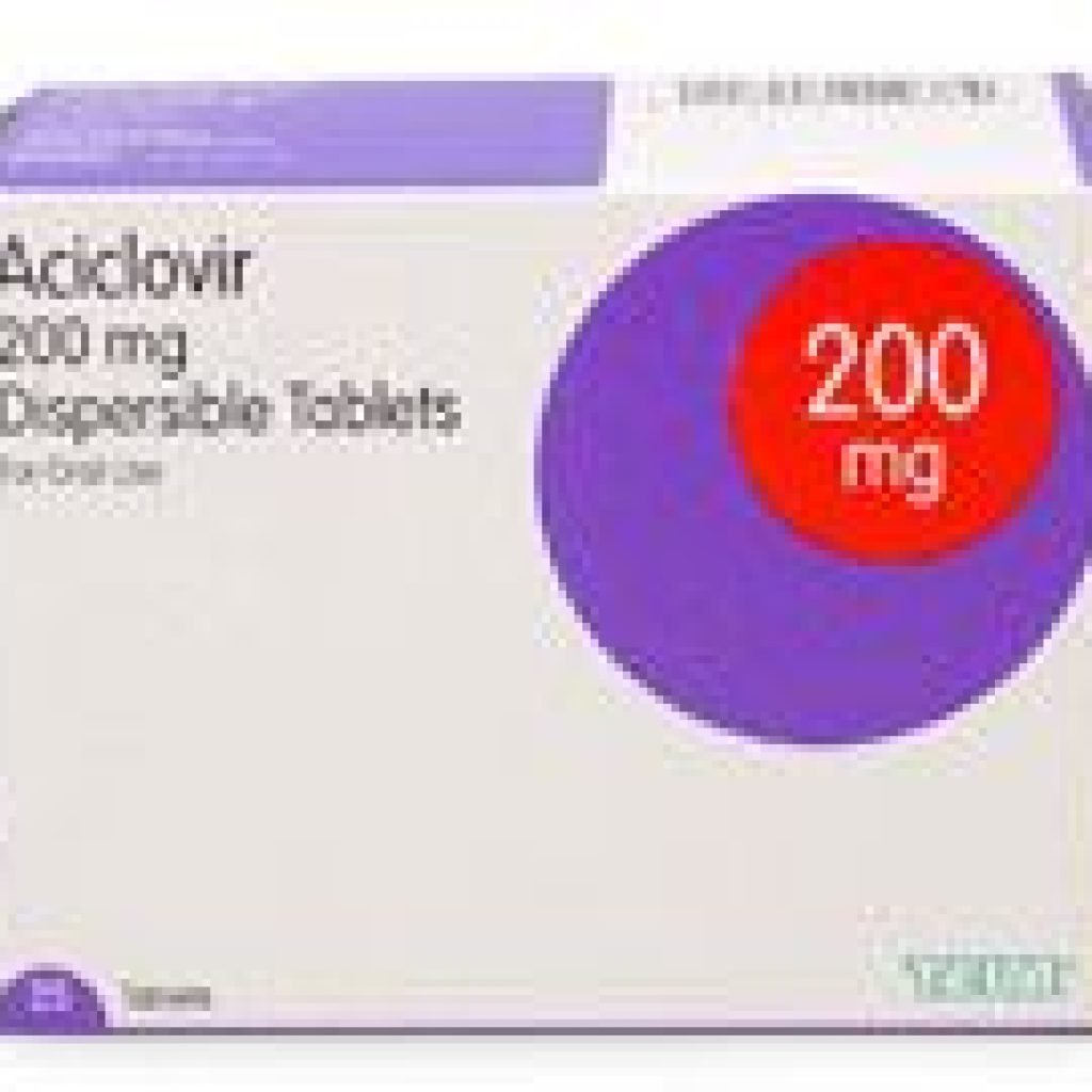 Aciclovir 200mg tablets