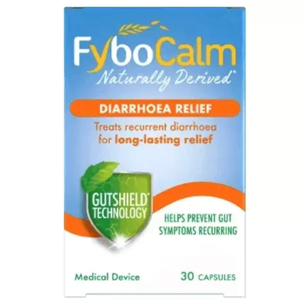 FyboCalm Diarrhoea Relief (30 Capsules)