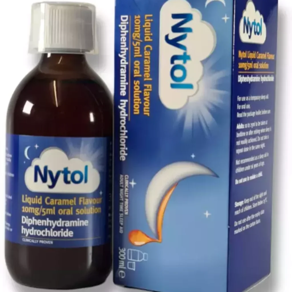 Nytol Liquid Caramel Flav 10mg/5ml 300ml