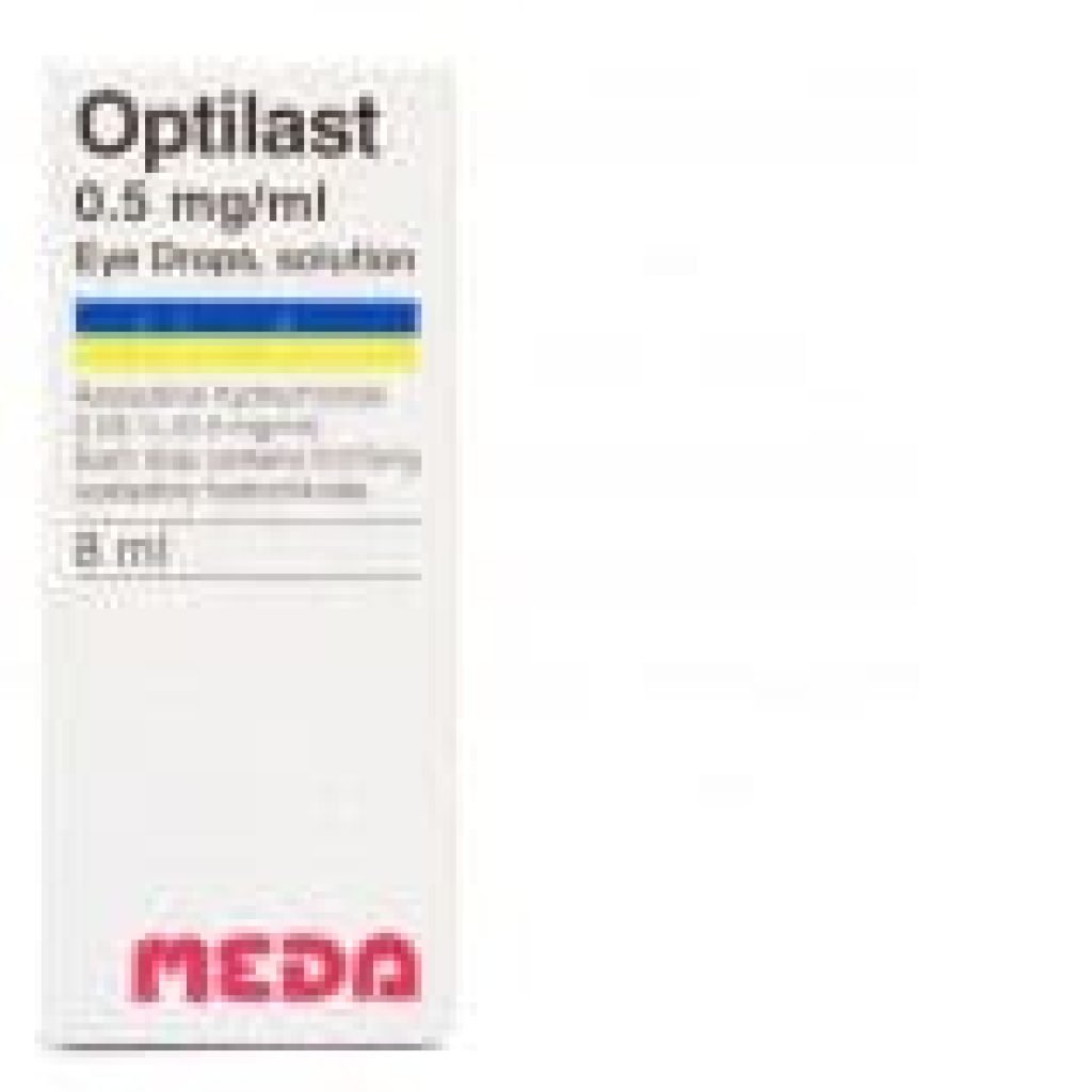 Optilast Eye Drops 8mls (Azelastine 0.05%)