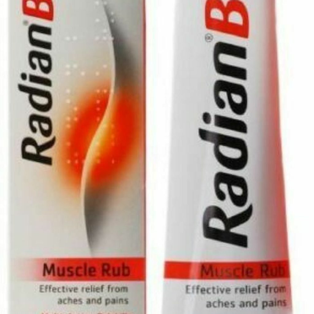 radian b muscle rub-100g
