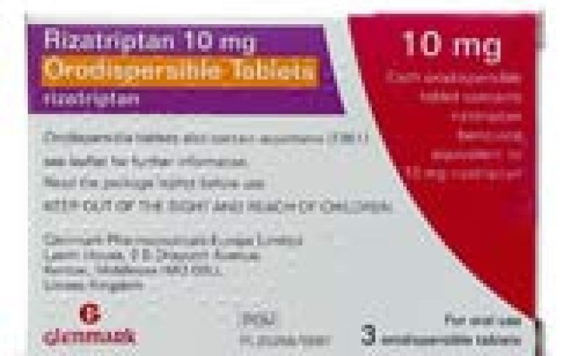 Rizatriptan orodispersible