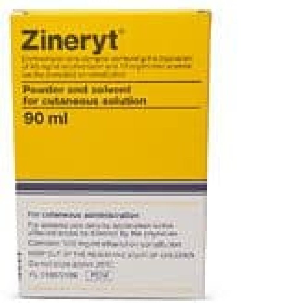 Zineryt (erythromycin in solution)